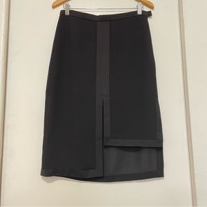 HALSTON (Heritage) Black Midi Women’s Skirt Size 6